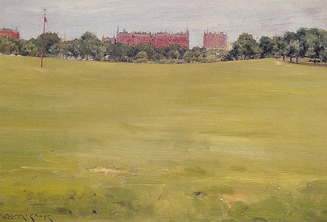  View from Central Parkn  av William Merritt Chase