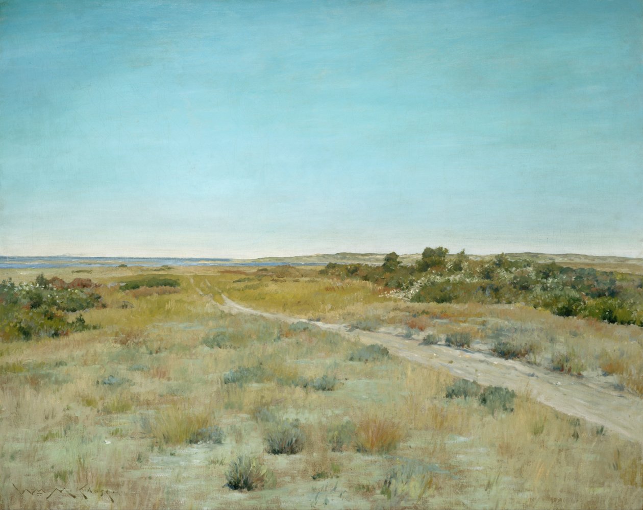 Höstens första touch av William Merritt Chase