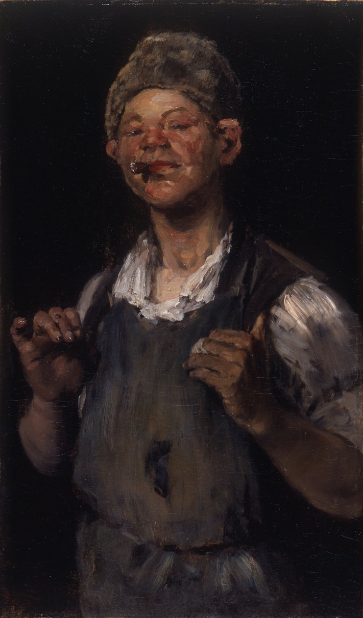 Ledaren, ca 1875 av William Merritt Chase