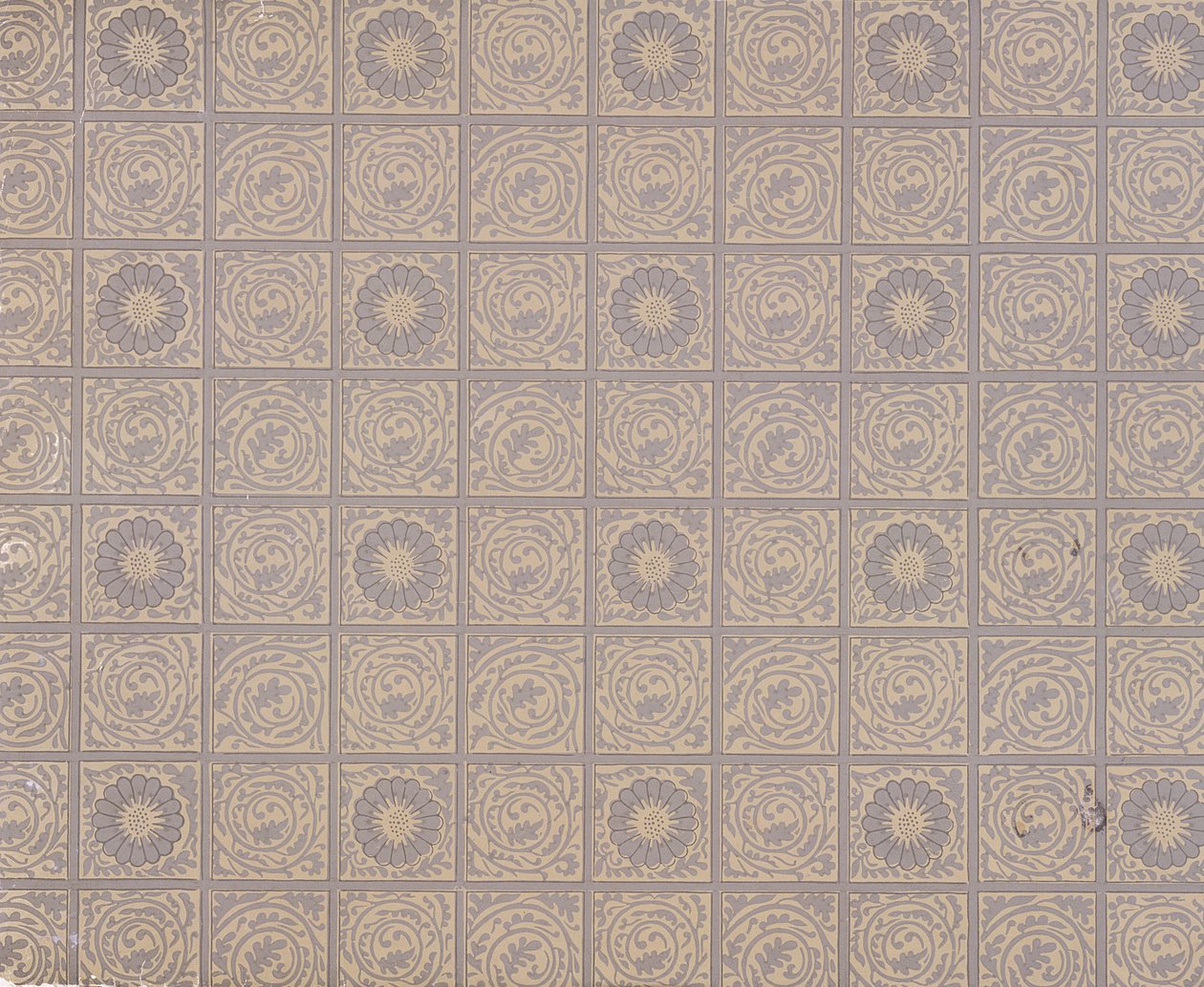 Blöjadesign för tapeter, 1883 av William Morris