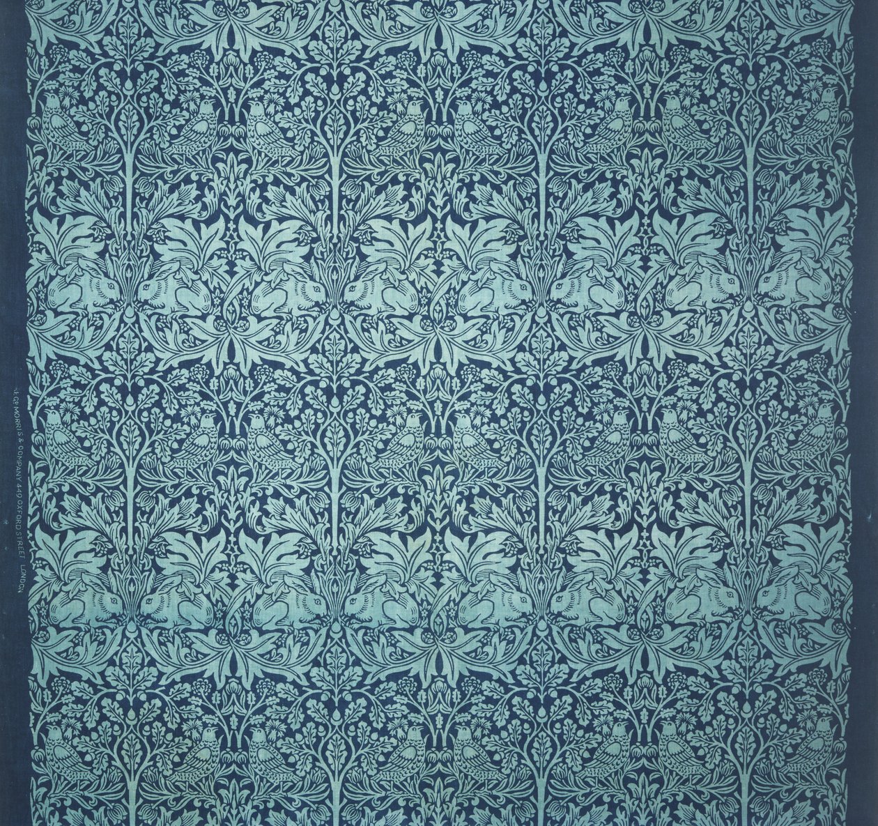 Printed Textile- Brer Rabbit av William Morris