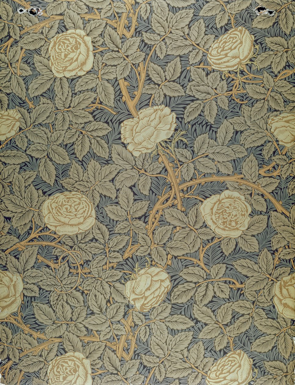 "Rose" design av William Morris