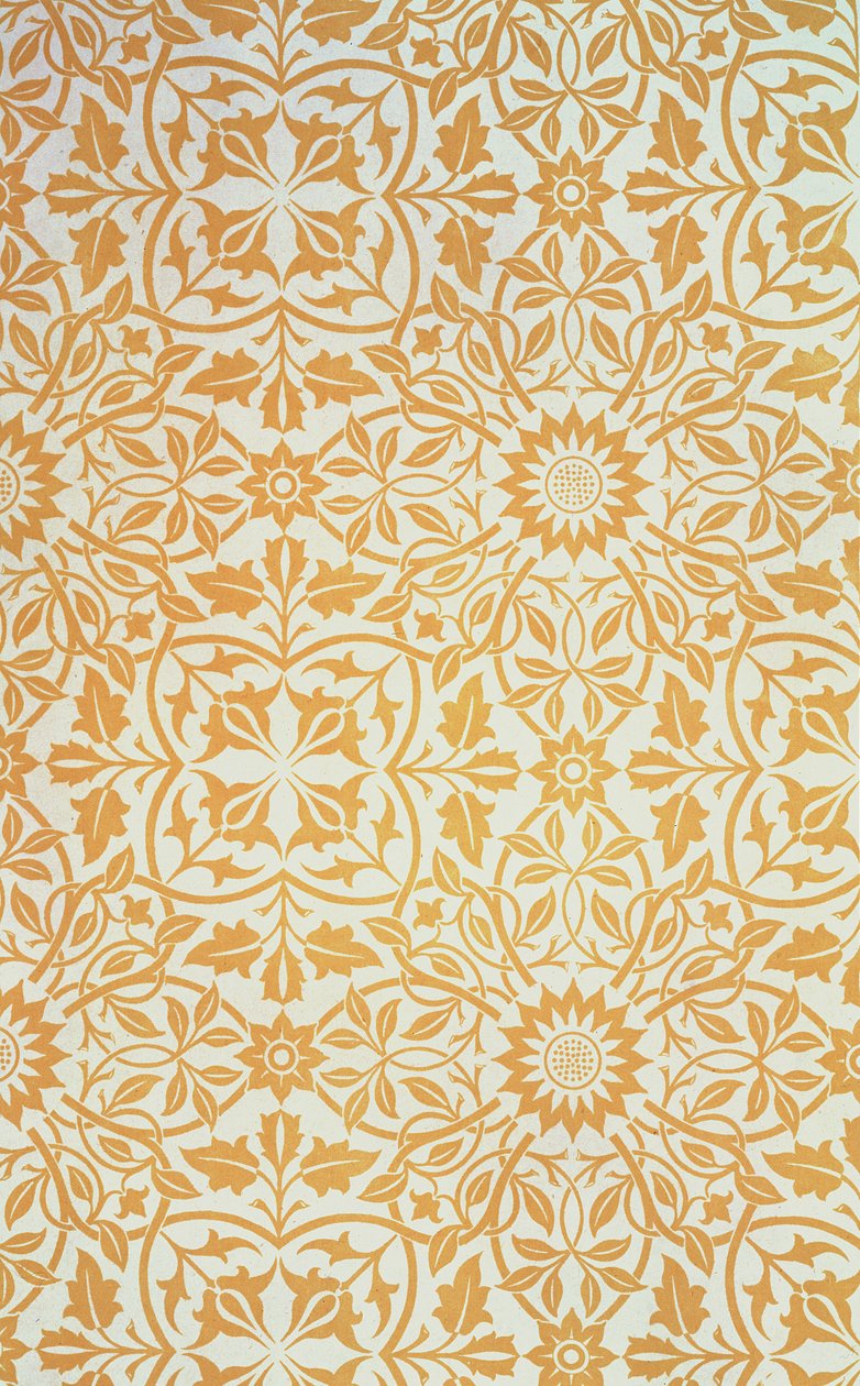 Textildesign av William Morris