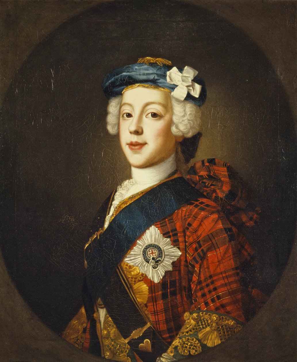Prince Charles Edward Stuart, 1720 av William Mosman