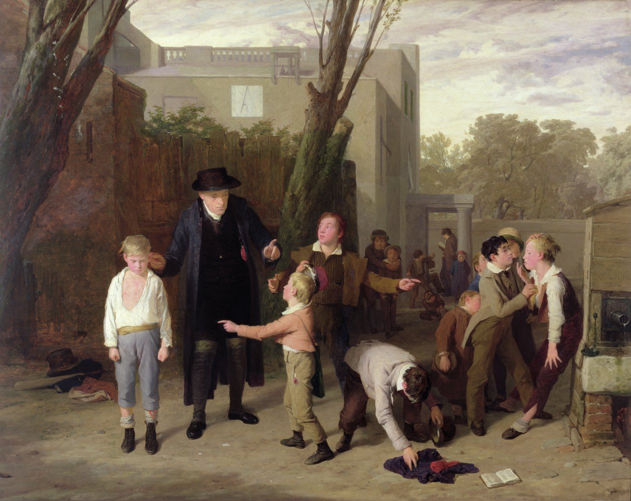 Kampen avbruten, 1815-16 av William Mulready