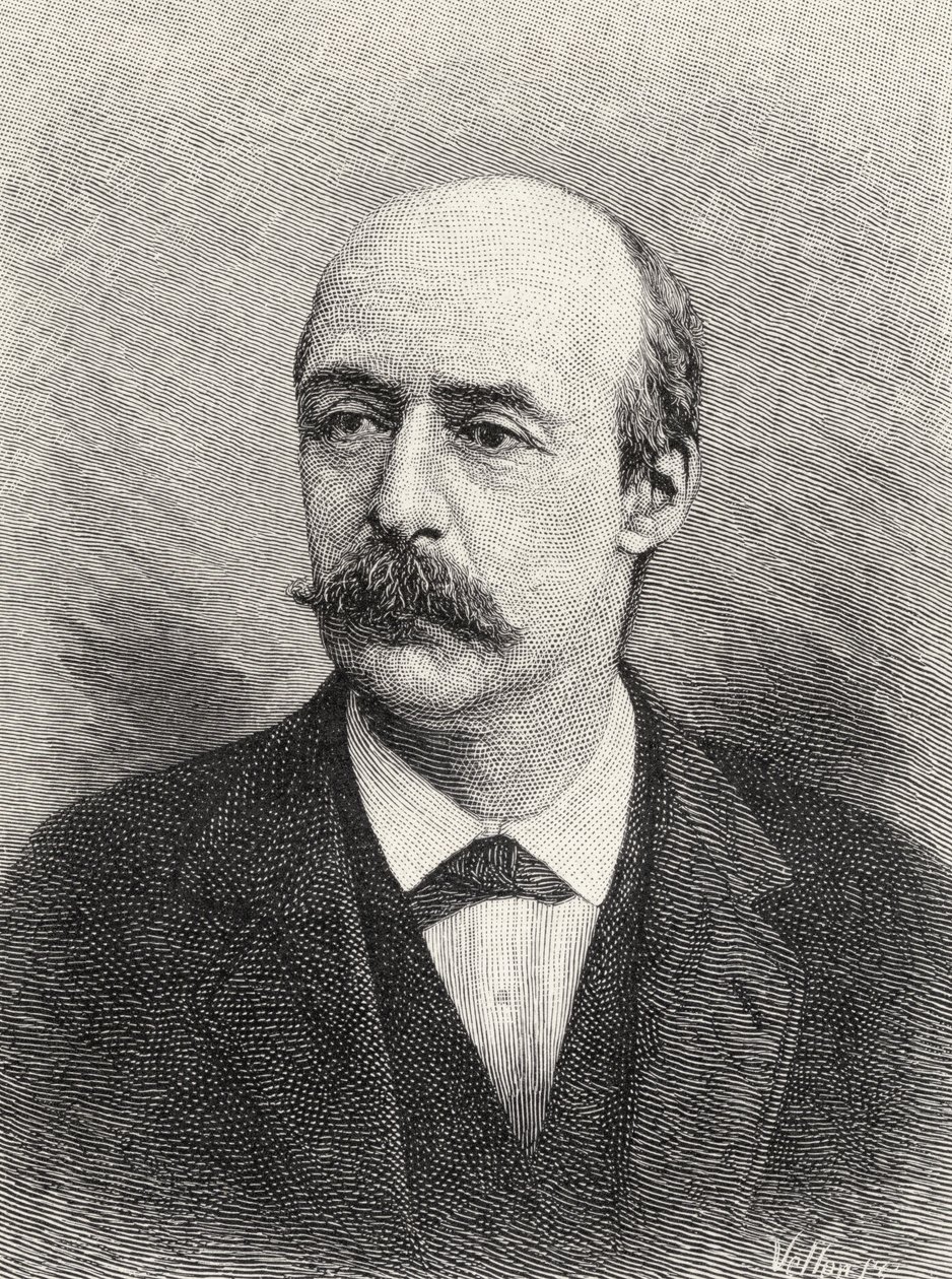 Alexander Emanuel Agassiz, graverad från ett fotografi av Notman, från 