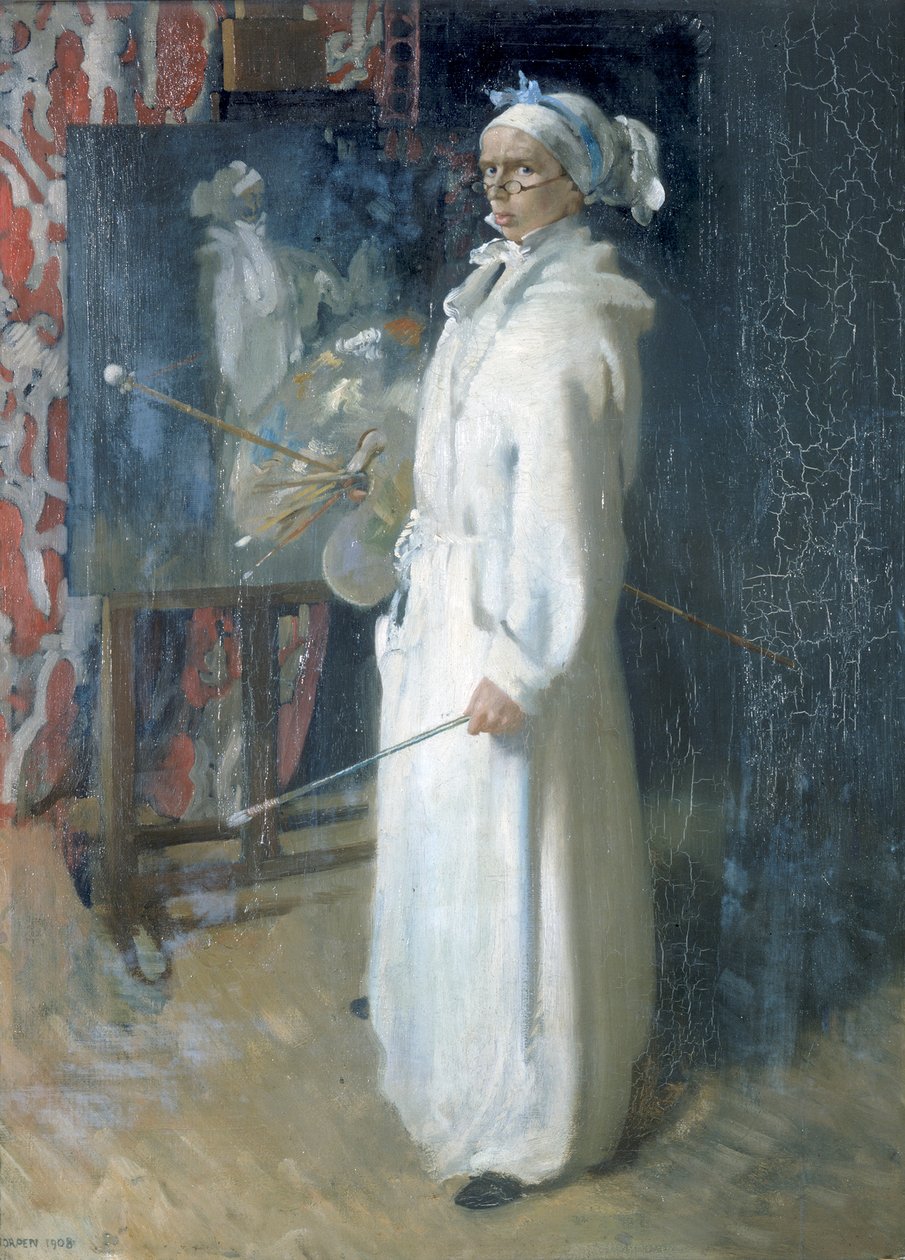 Porträtt av konstnären, 1908 av William Orpen
