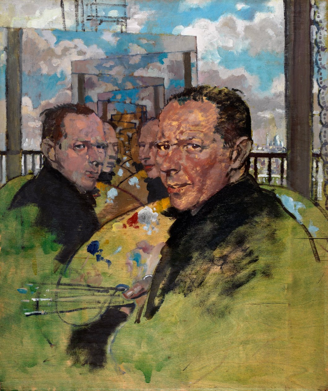 Självporträtt, ca 1924 av William Orpen