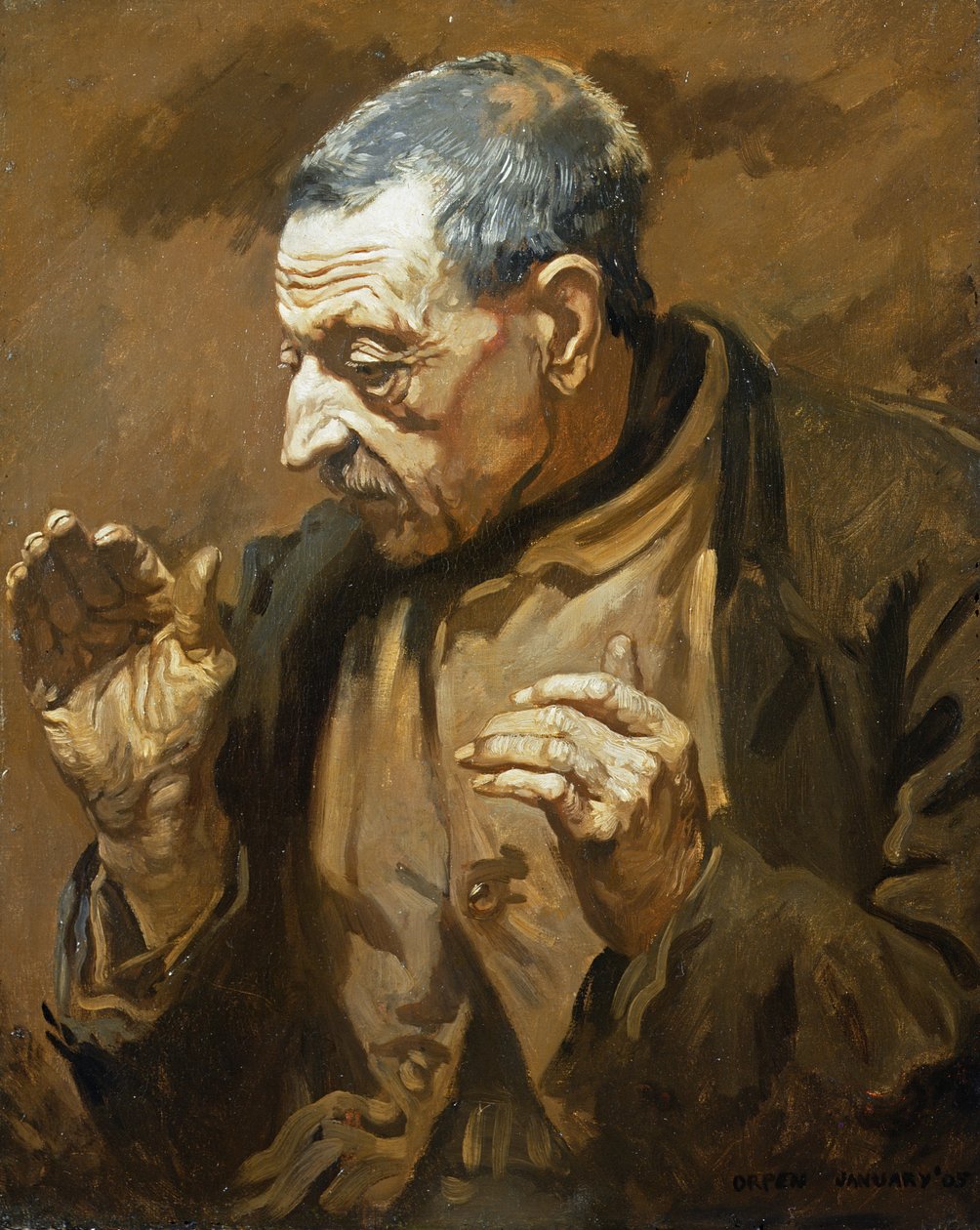 Flugsnapparen, 1905 av William Orpen