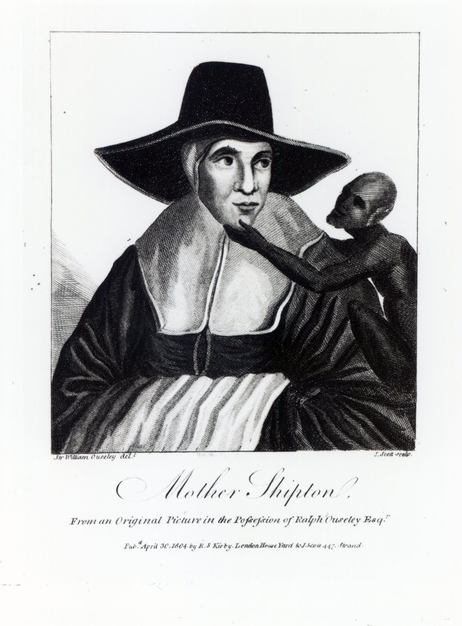 Mother Shipton, graverad av John Scott, 1804 av William Gore Ouseley