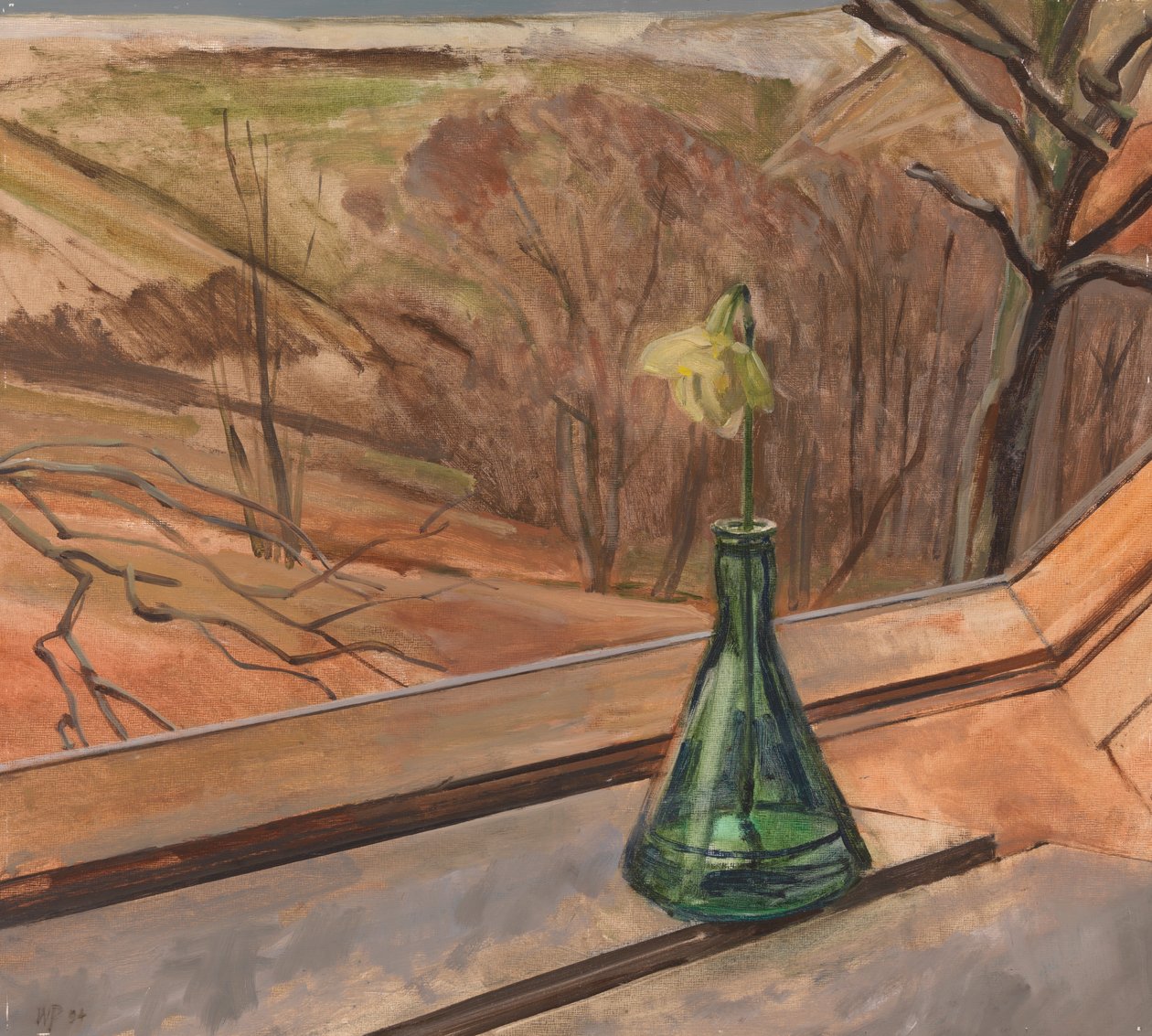 Green Bottle & Daff, 1994 av William Packer