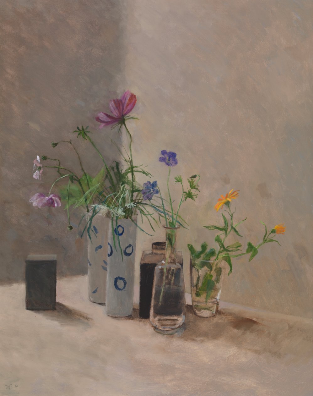 Rosa Orange Svart av William Packer