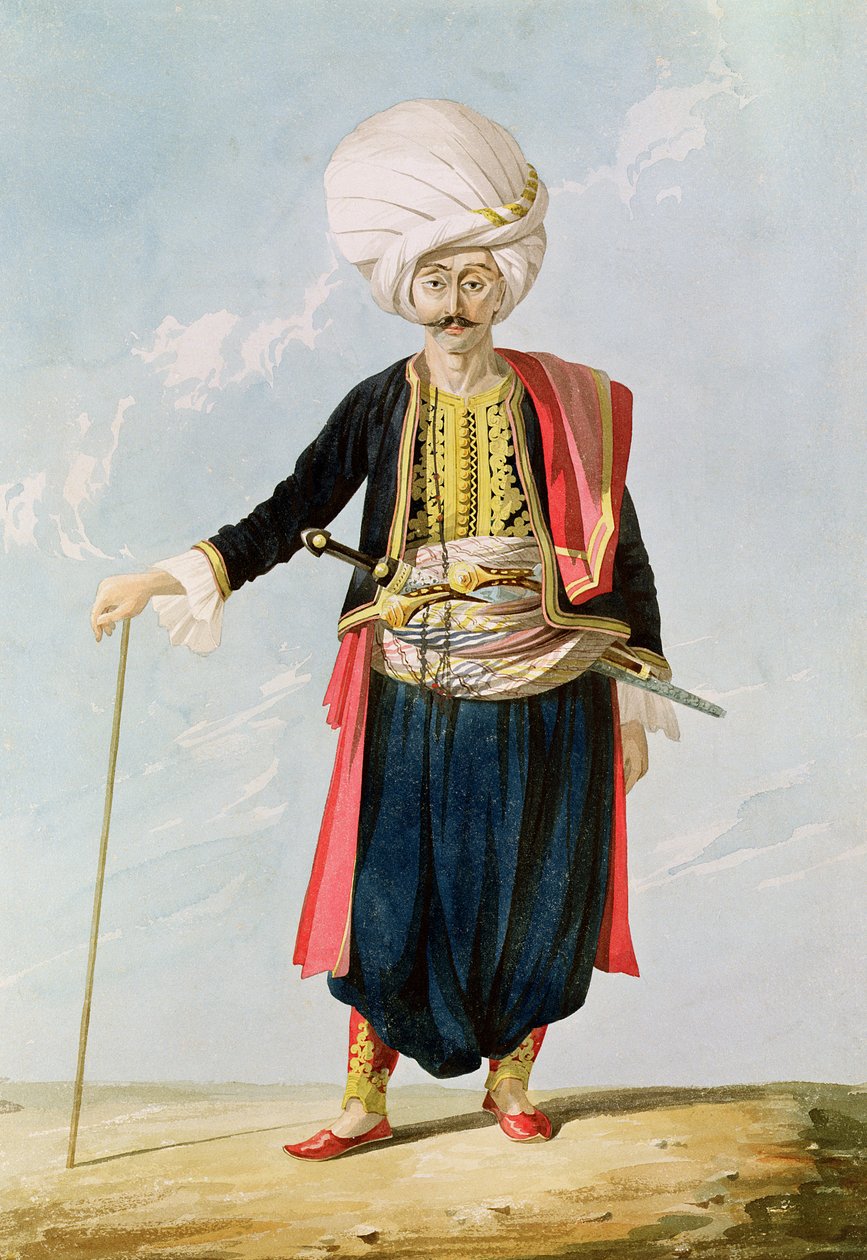 En janitsjar, ca 1823 av William Page