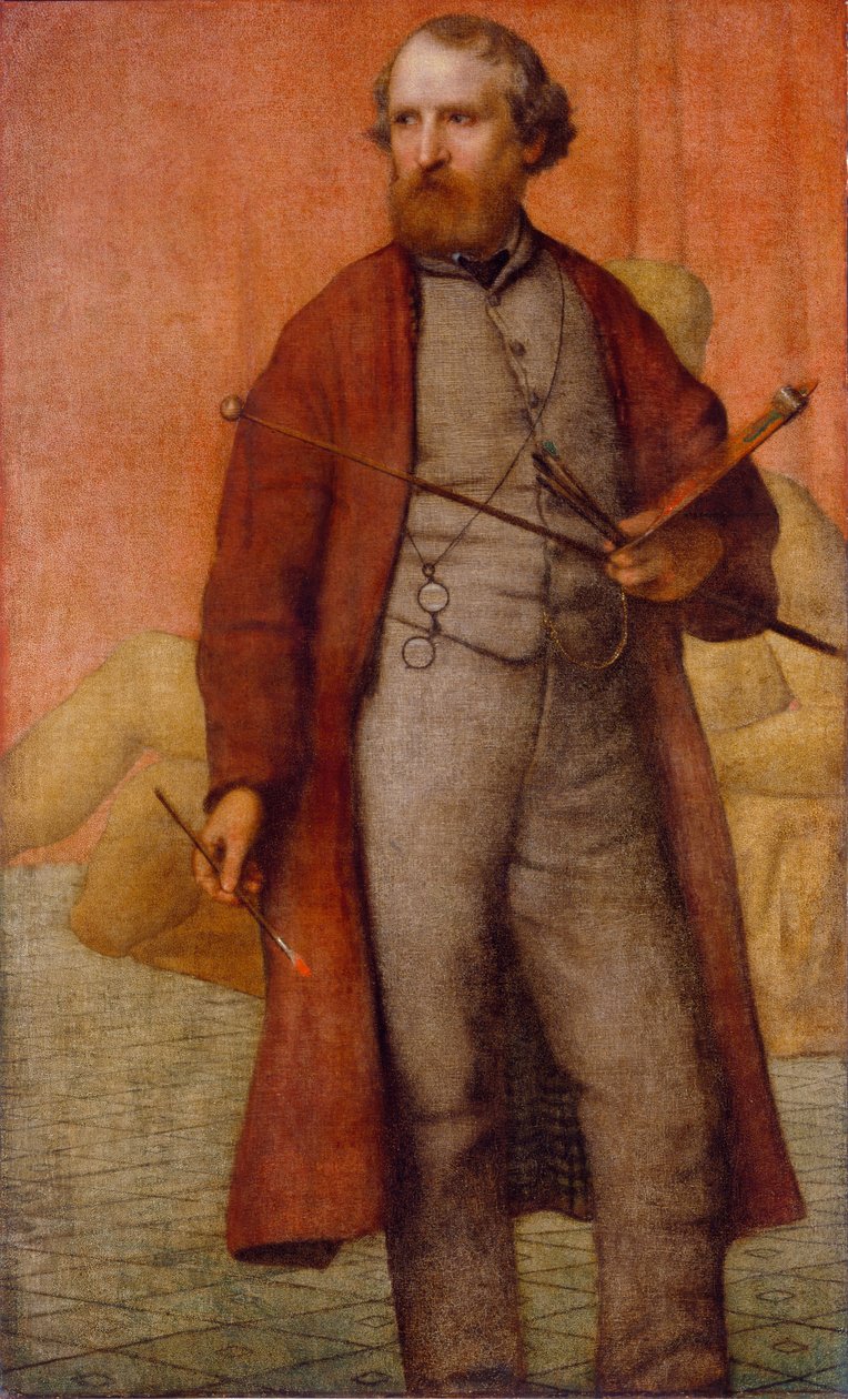 Självporträtt, ca 1860 av William Page