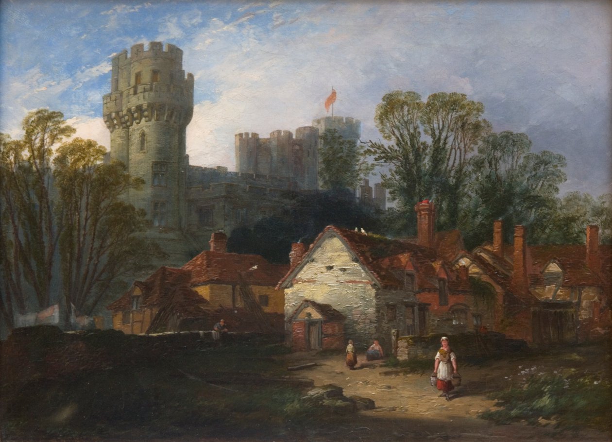 Warwick Castle, 1852 av William Pitt