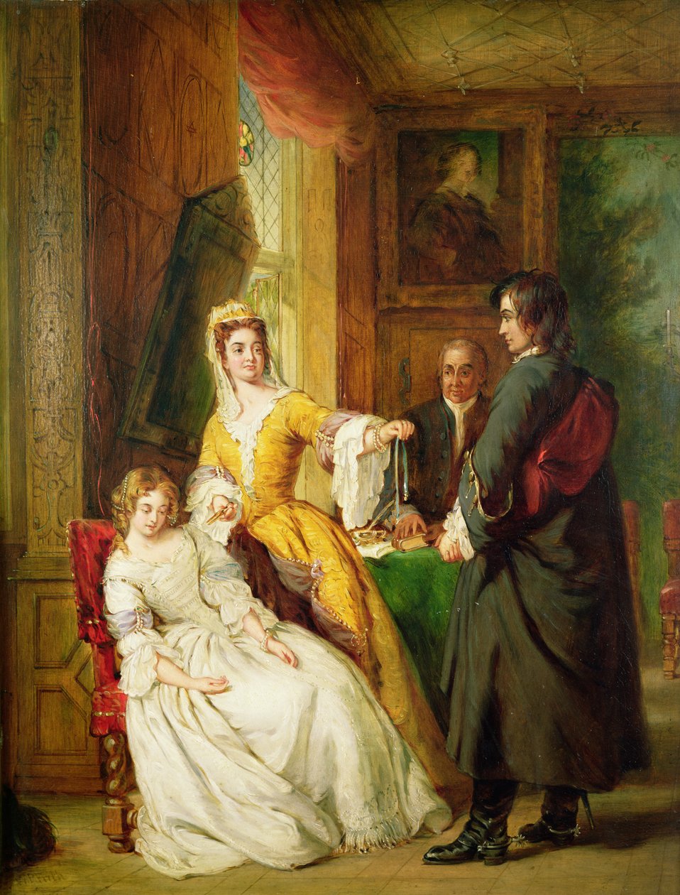 Kärlekstoken av William Powell Frith
