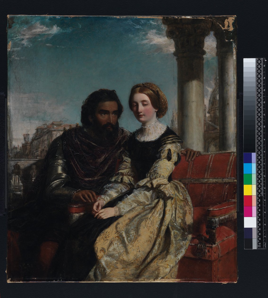 Othello och Desdemona, ca 184056 av William Powell Frith