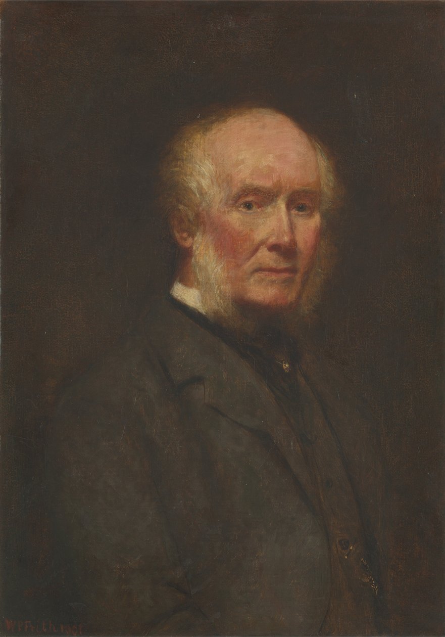 Självporträtt vid 83 års ålder av William Powell Frith