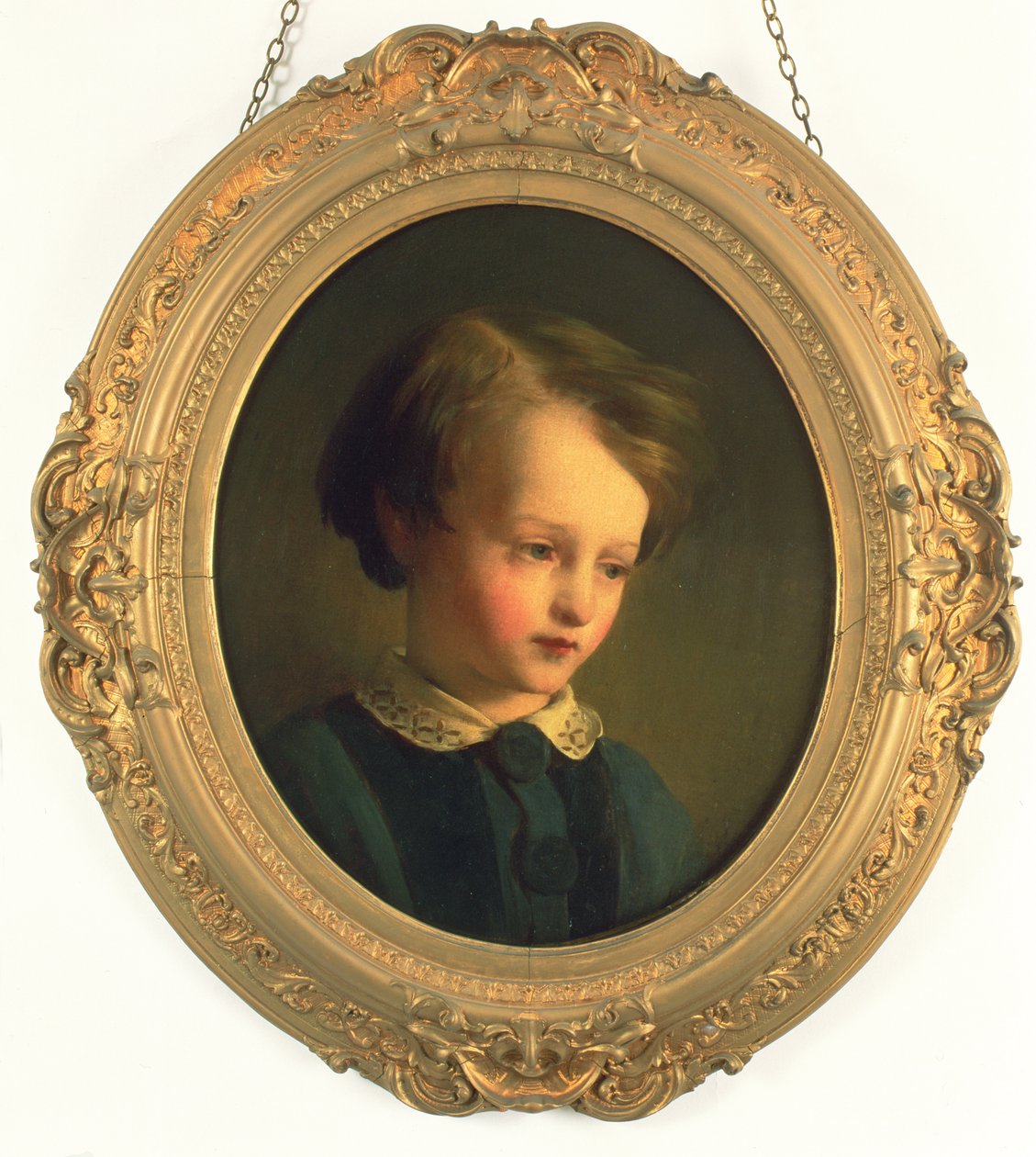 Målning av en pojke, Dickens ideal Little Paul (