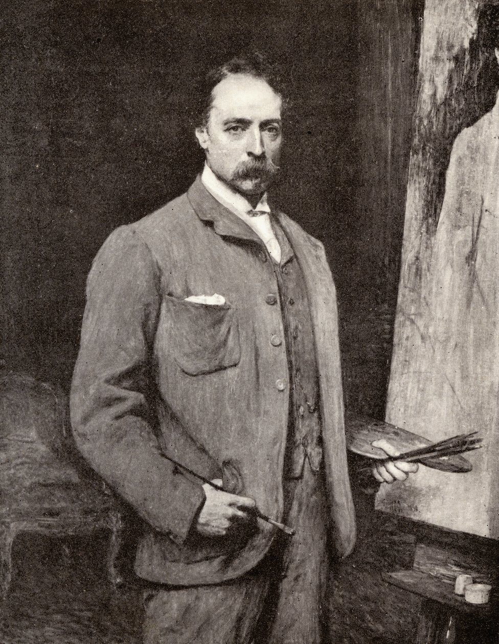 Selvportræt ruskind av William Quiller Orchardson