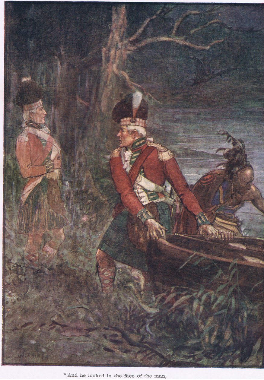Och han såg i ansiktet på mannen och se! Ansiktet var hans eget av William Rainey