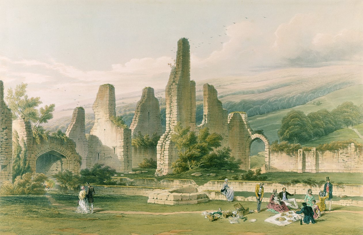 Sawley Abbey, från 
