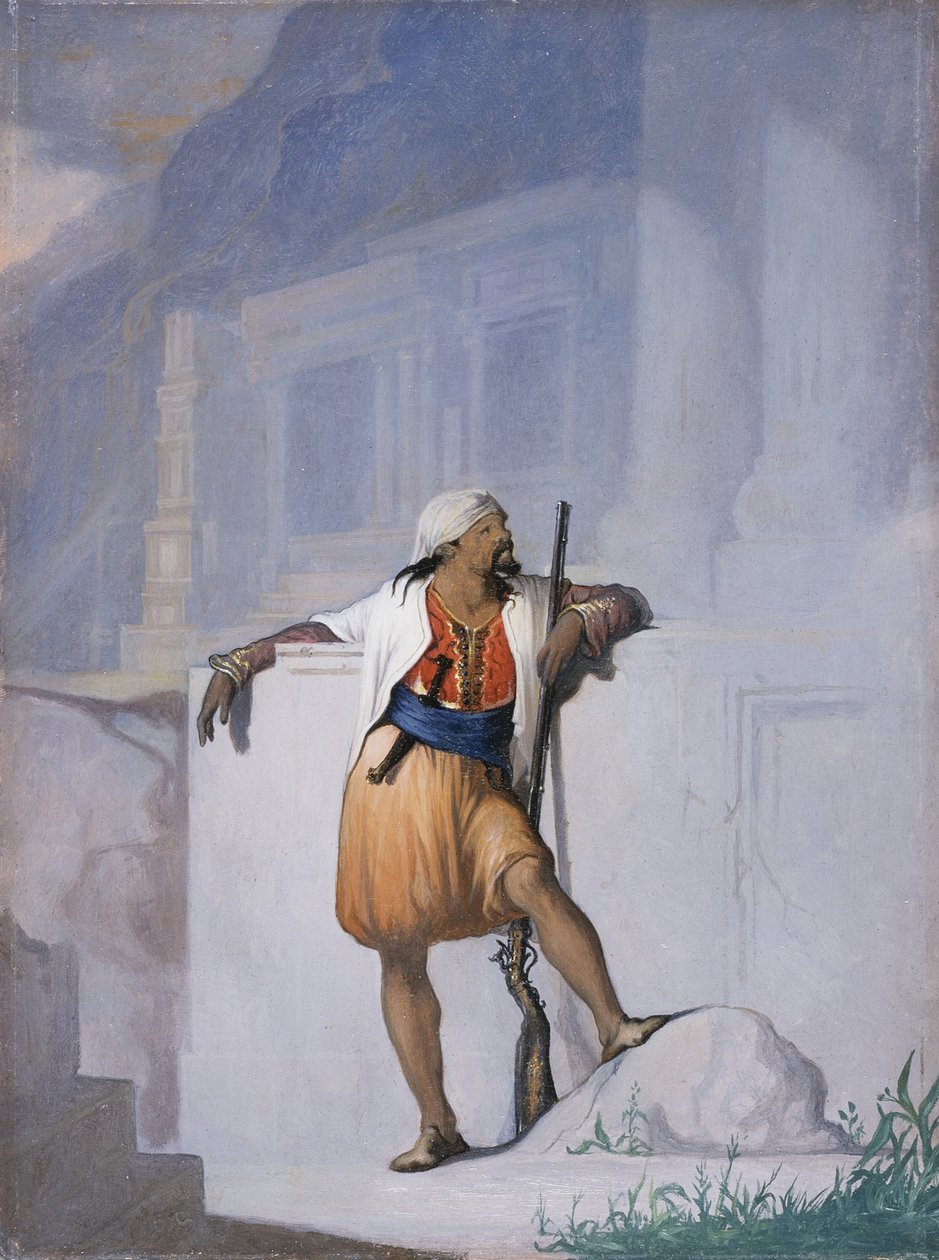 Vaktvakten, ca 1872 av William Rimmer