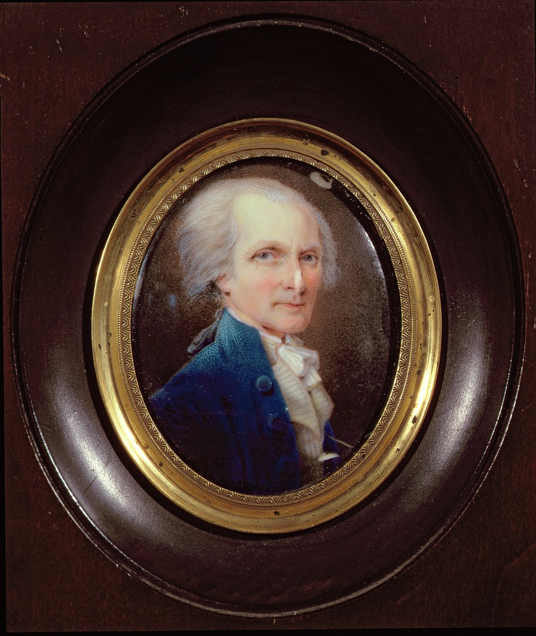 Miniatyrporträtt av Arthur Lee (1740-92) 1795 (målad emalj) av William Russell Birch