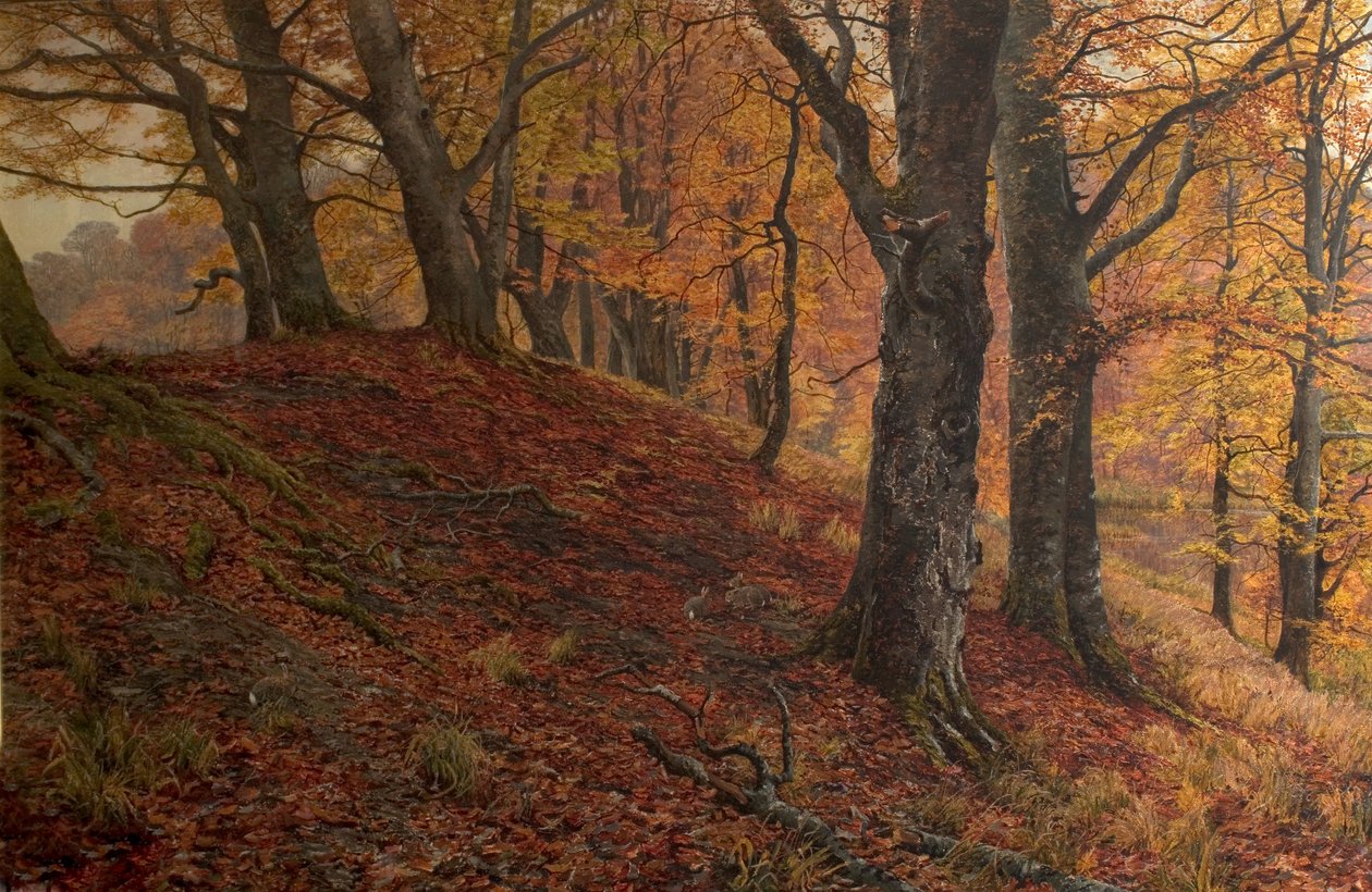 Vid Fall of Leaf, Arundel Park, Sussex av William Samuel Jay