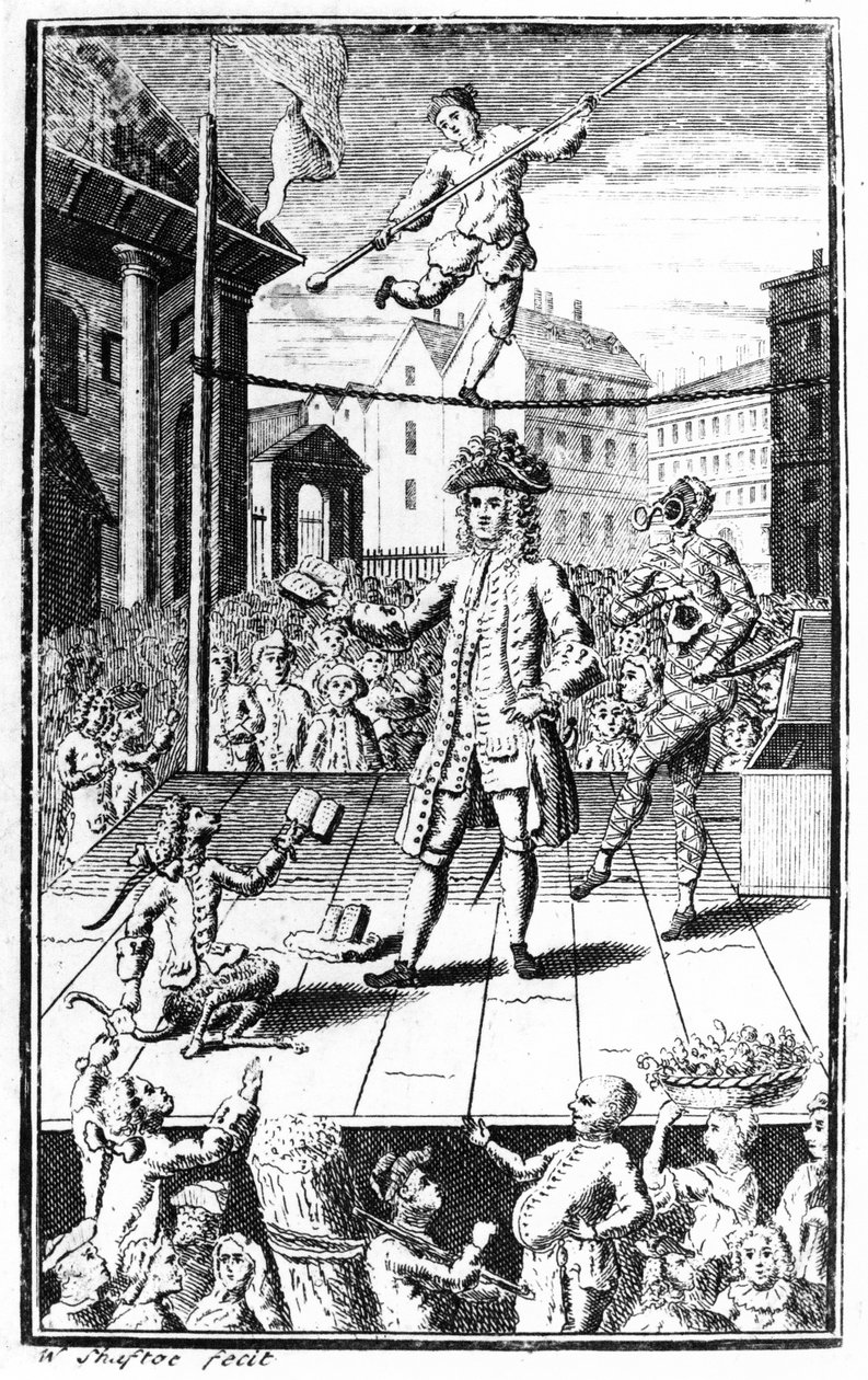 Satir över Dr Rock, ca 1740 av William Shaftoe