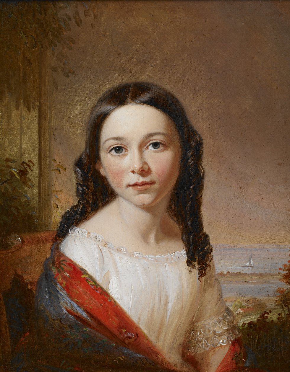 Porträtt av Maria Seabury, 1846 av William Sidney Mount