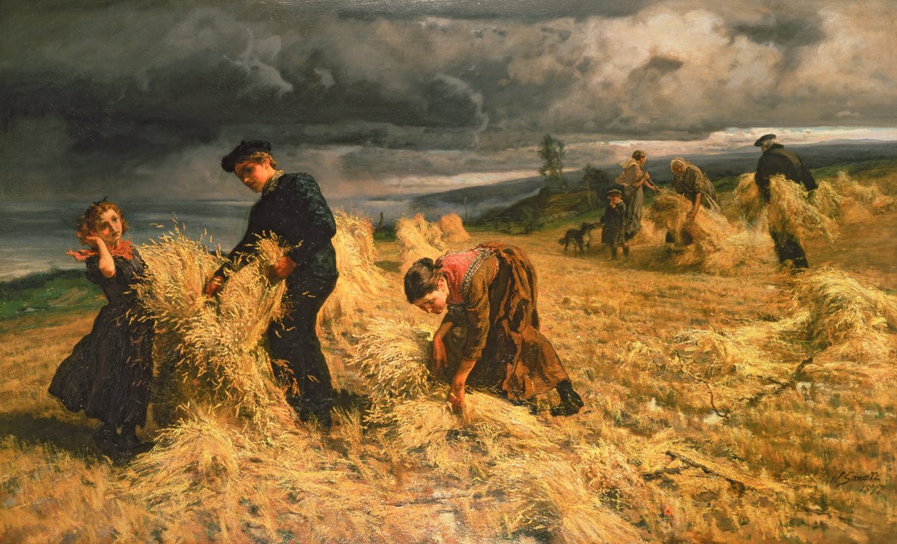 Efter stormen, 1877 av William Small
