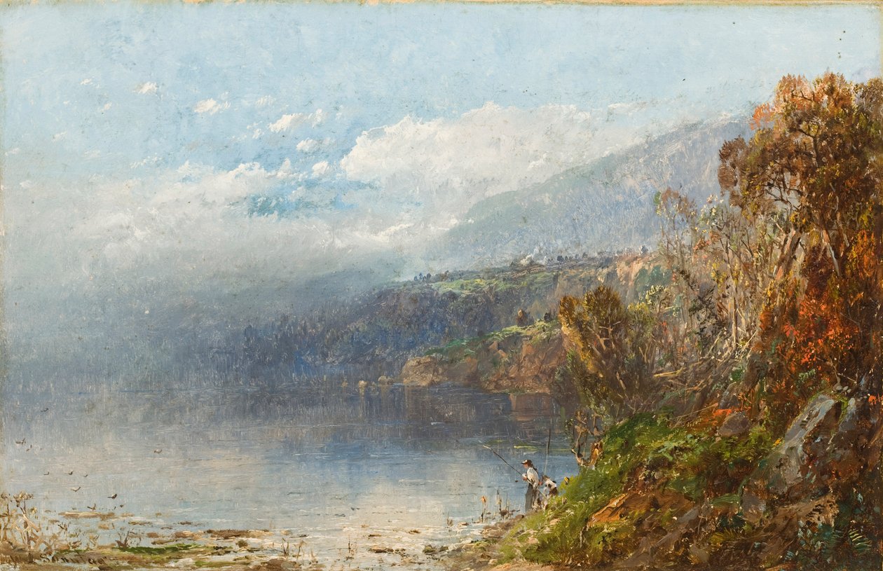 Höst på Androscoggin av William Sonntag