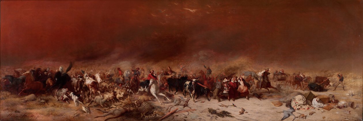 Svart torsdag av William Strutt