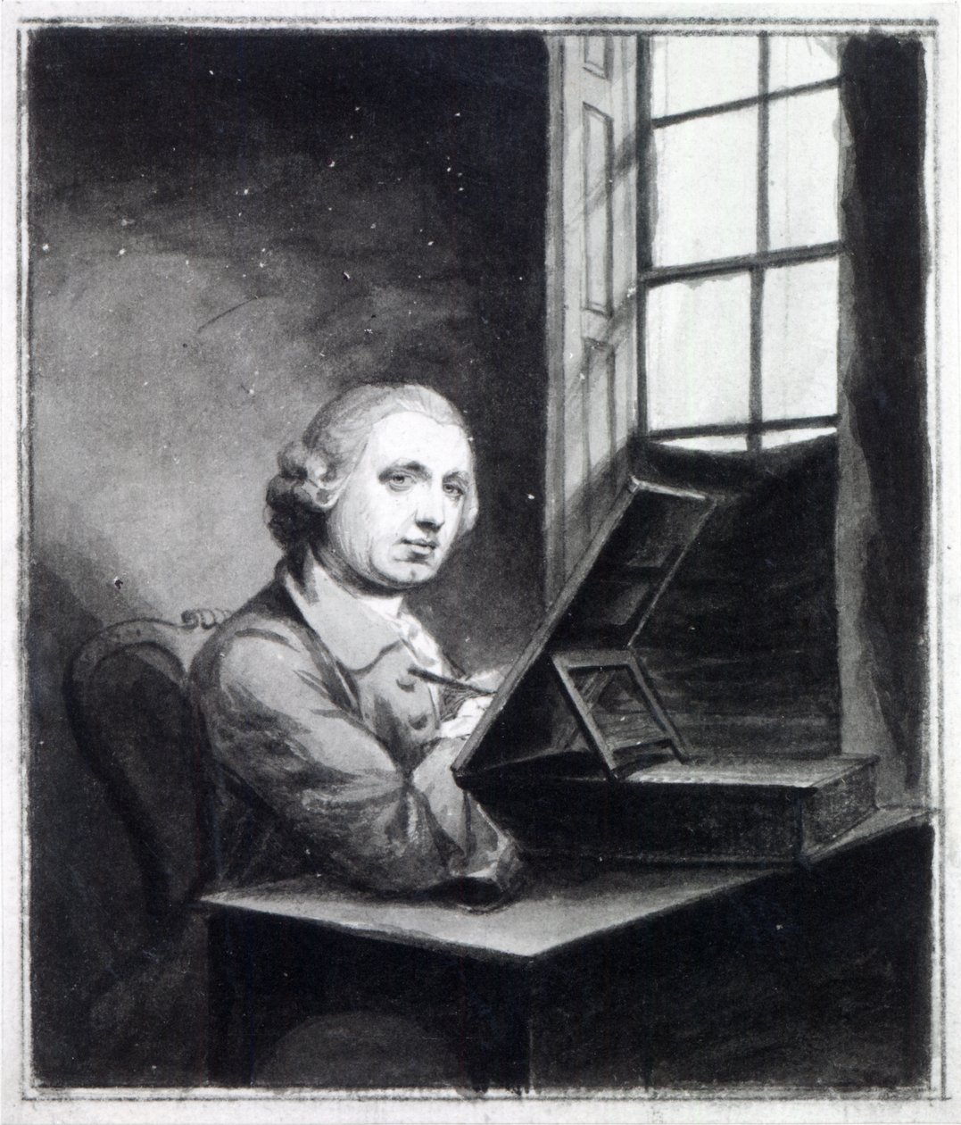 Självporträtt av William Stukeley