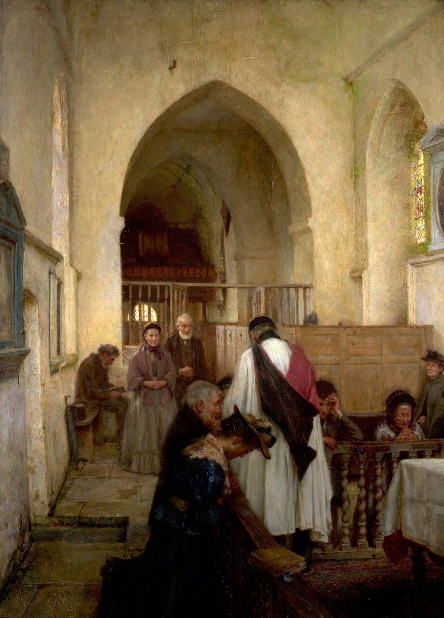 Sakramentssöndagen 1897 av William Teulon Blandford Fletcher