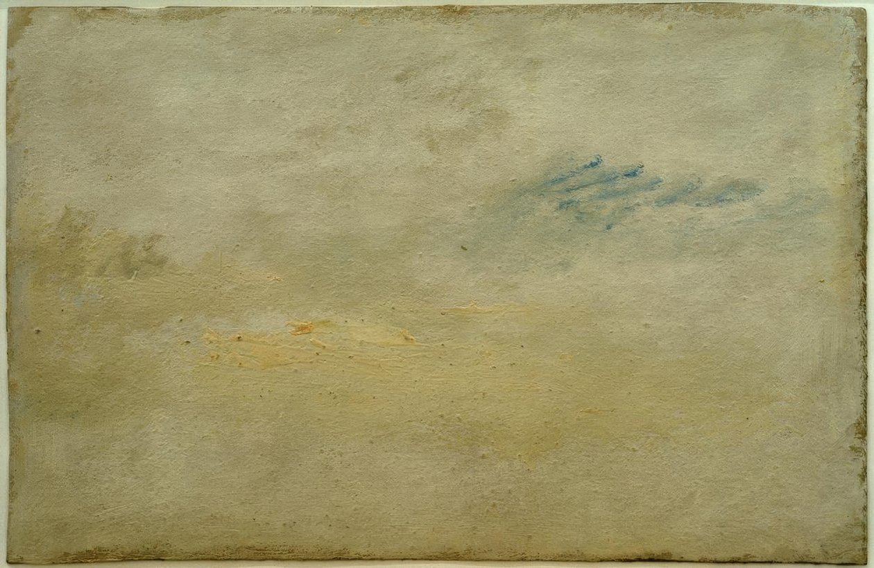 Kustscen med brytande vågor(?) av Joseph Mallord William Turner