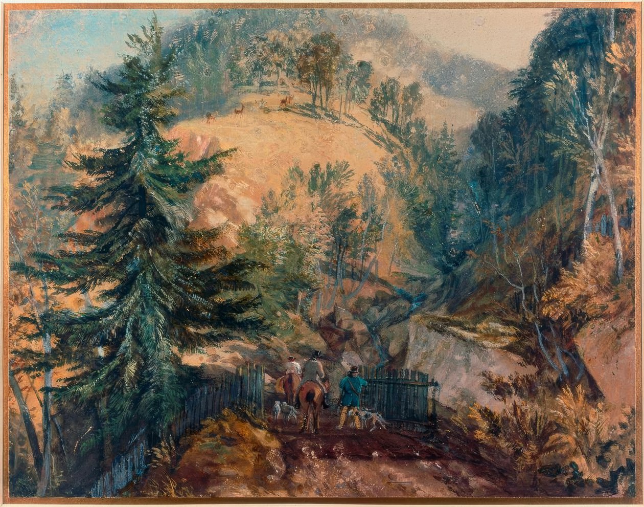 Farney Hall, Otley: Hjortparken av Joseph Mallord William Turner