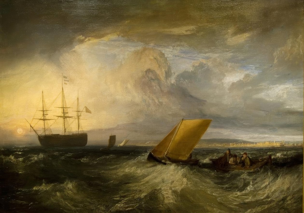 Skirhet sett från Nore av Joseph Mallord William Turner