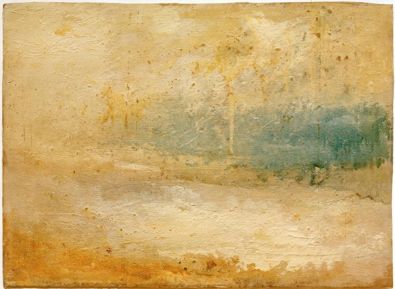 Vävningar som går sönder på en strand av Joseph Mallord William Turner