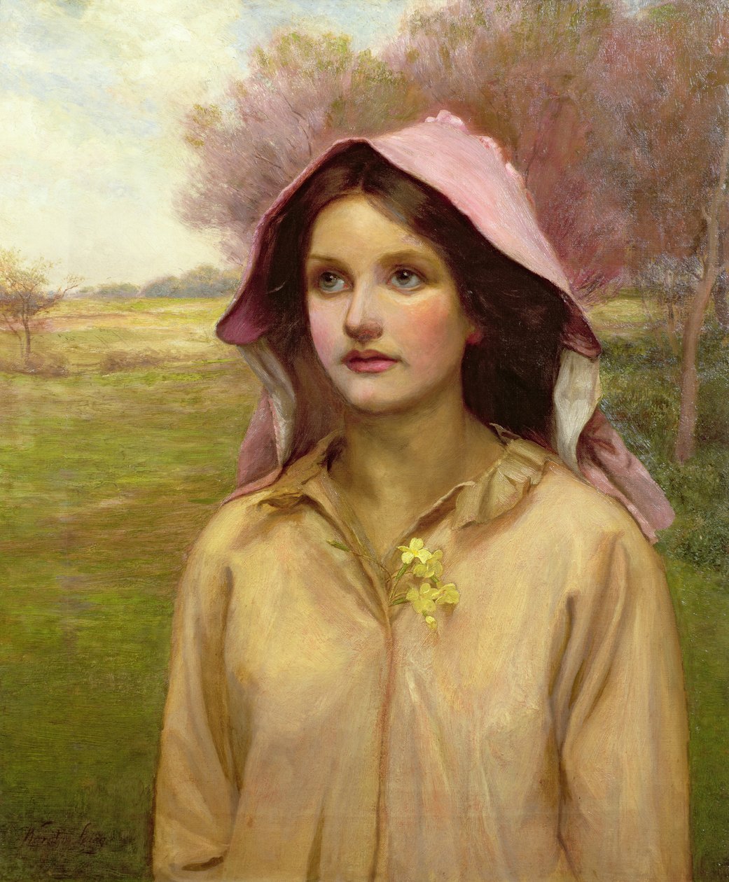 Primrose Girl av William Ward Laing