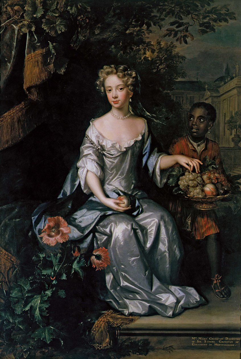 Mary Grimston (1675-84) av William Wissing or Wissmig