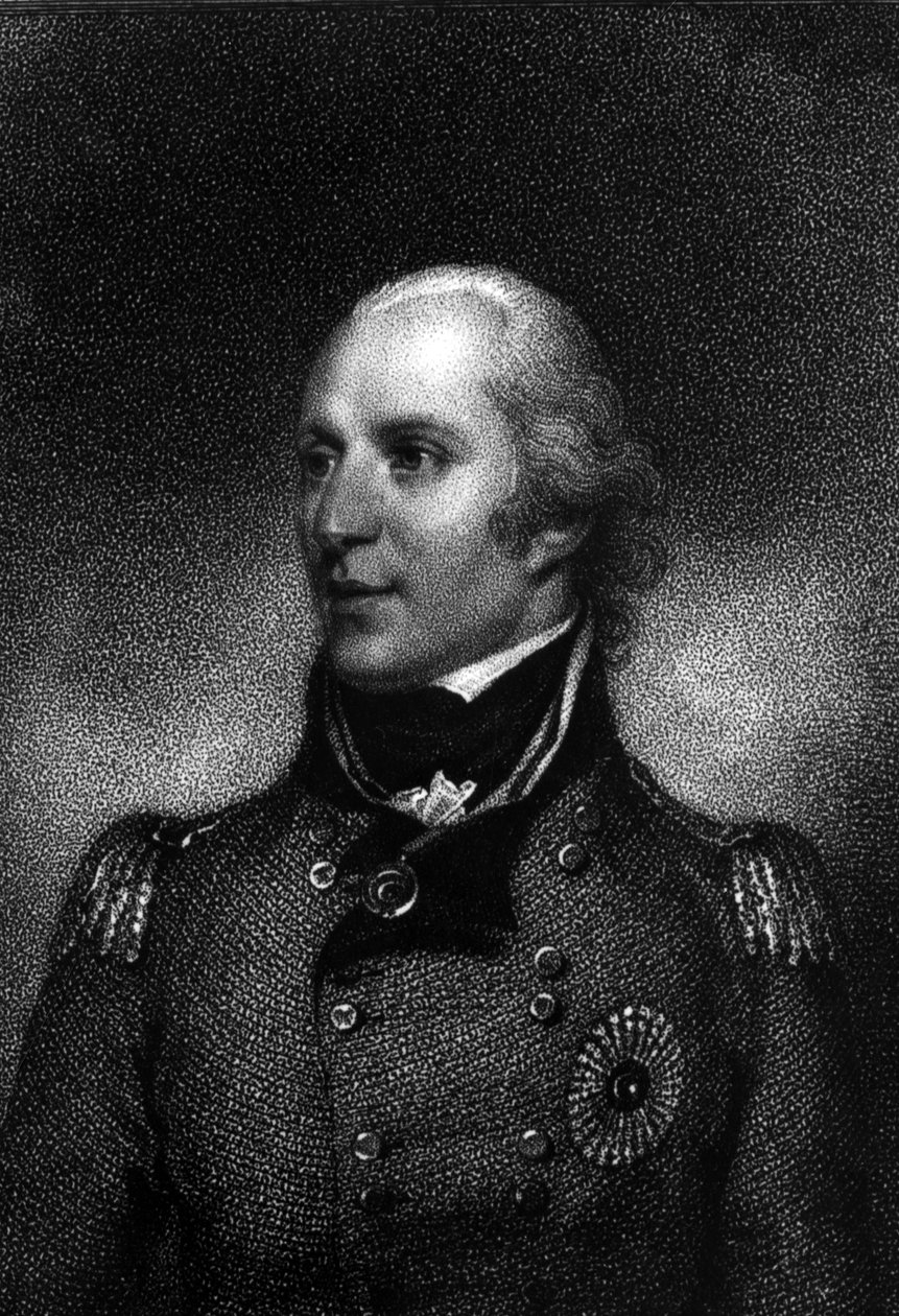Sir John Stuart, graverad av Anthony Cardon, 1806 av William Wood
