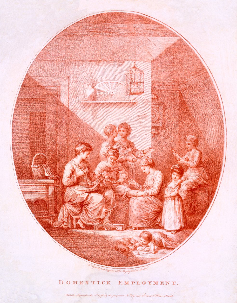 Anställning i hemmet, 1775 av William Wynne Ryland
