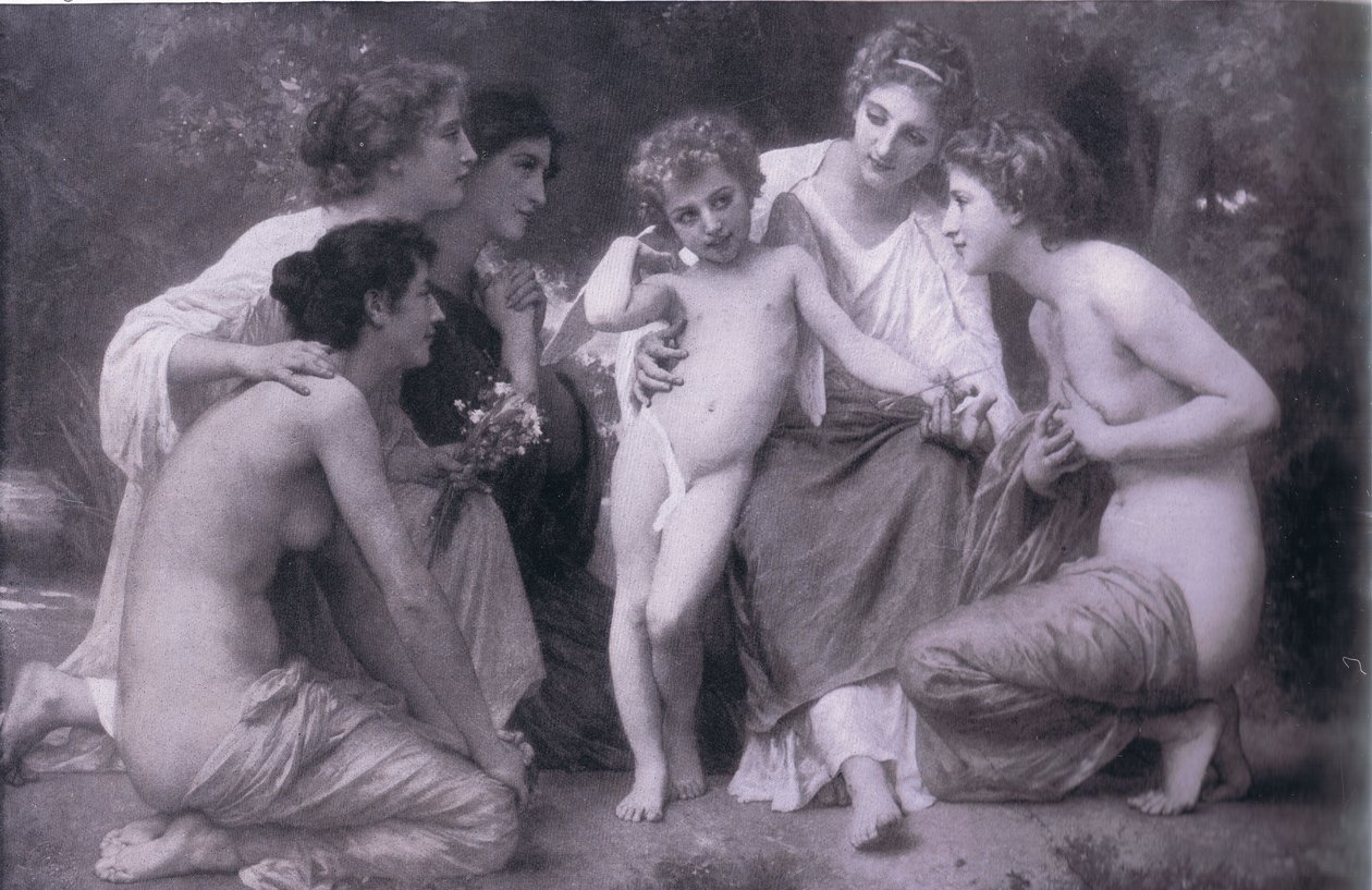 L"Admiration, Bibbys Annual, 1916-1917 av William Adolphe Bouguereau