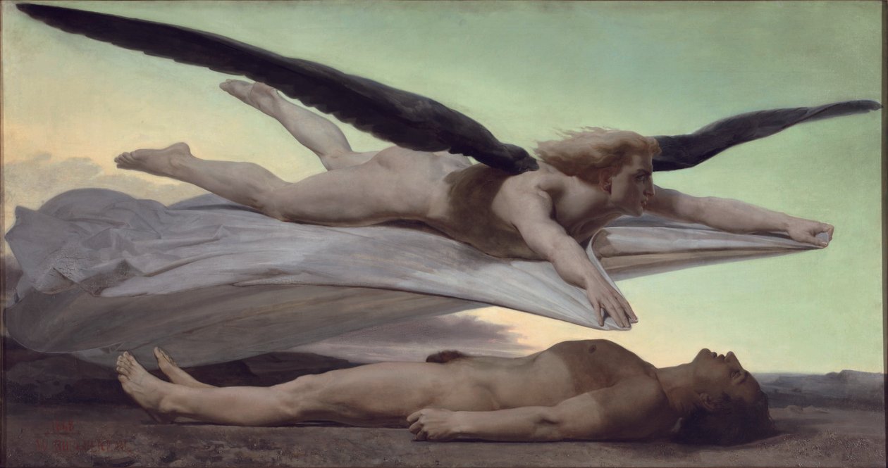 Égalité devant la mort av William Adolphe Bouguereau