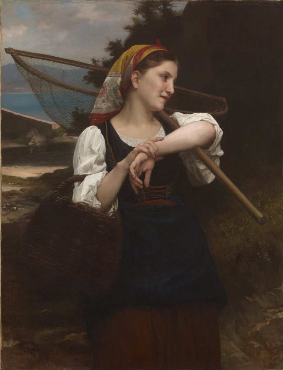 Fiskarens dotter av William-Adolphe Bouguereau