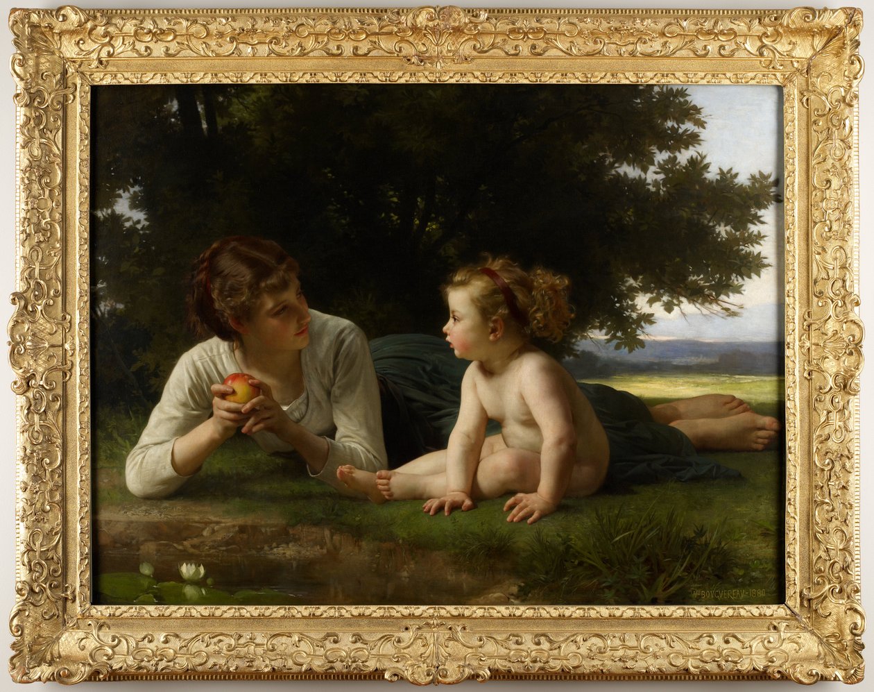 Frestelse av William-Adolphe Bouguereau