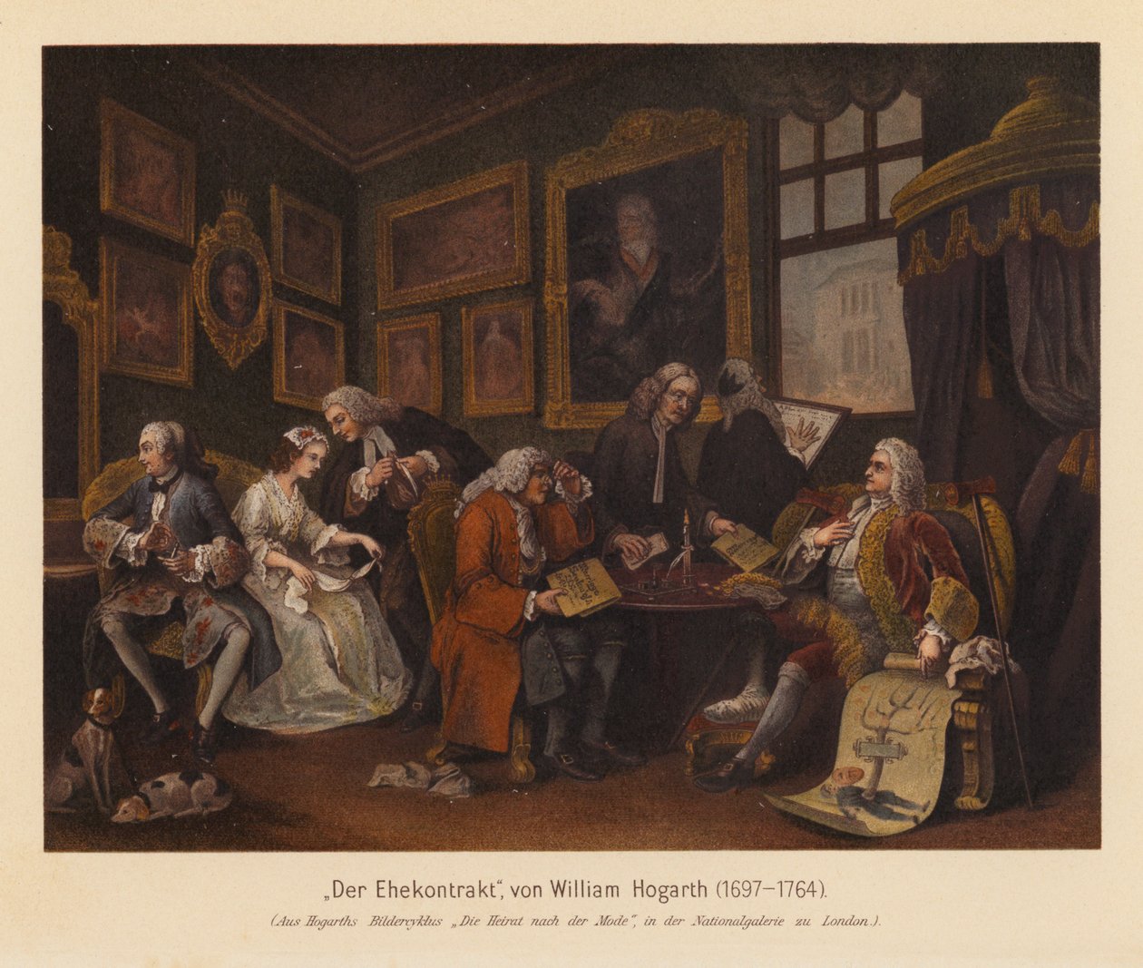  av William (after) Hogarth