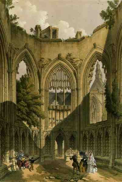 Howden Abbey, the Chapter House, från 
